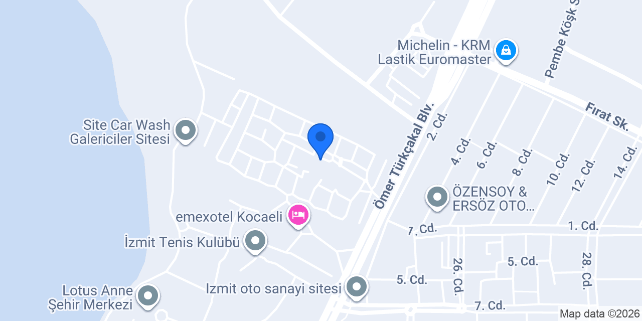 HARMAN OTOMOTİV konumu