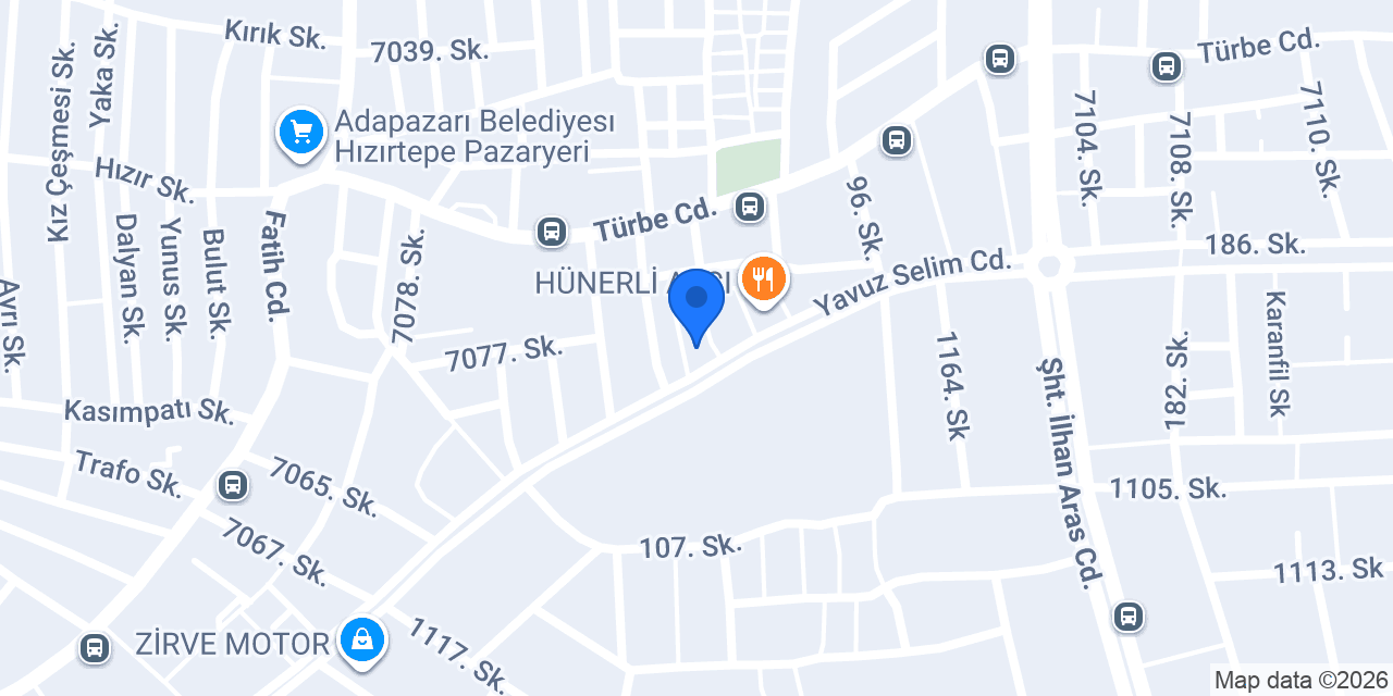 Hayat Makina konumu