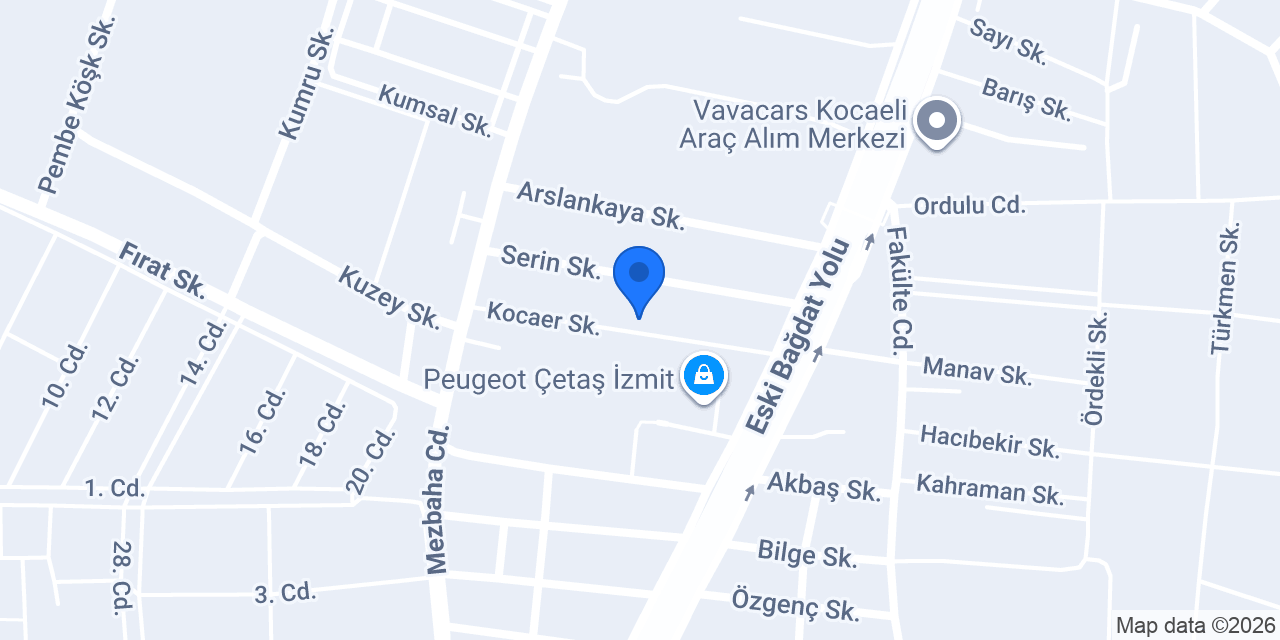 Kolaylı Spider Garage konumu