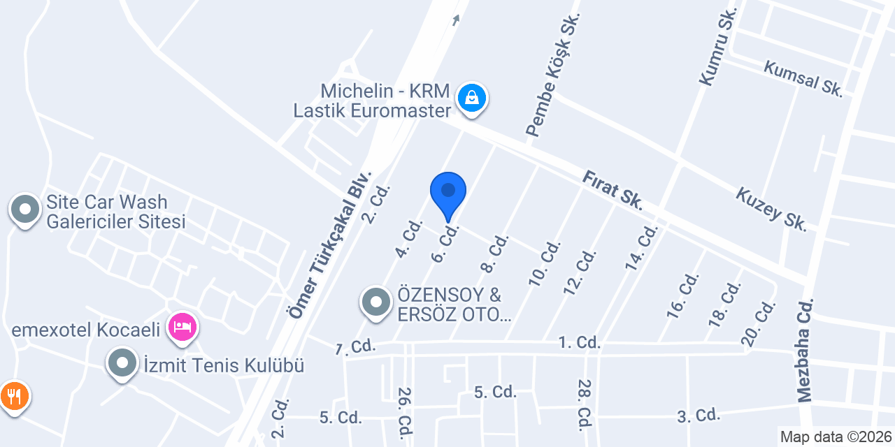 ECU MERKEZİ konumu