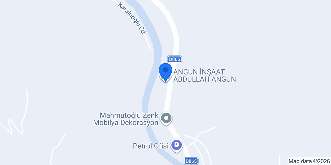 ANGUN İNŞAAT ABDULLAH ANGUN konumu