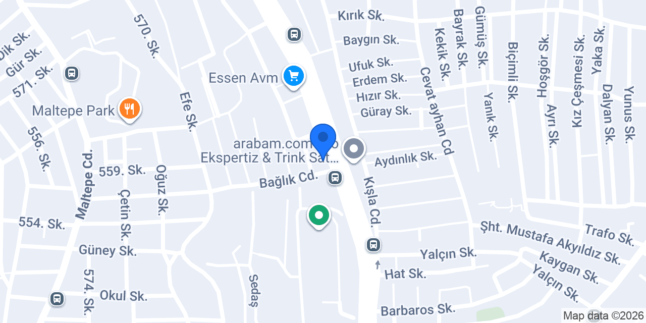 Erenler Lastik konumu