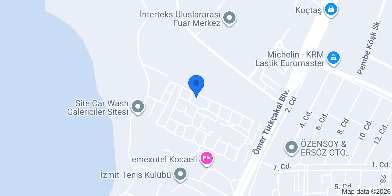 Özgür Auto konumu