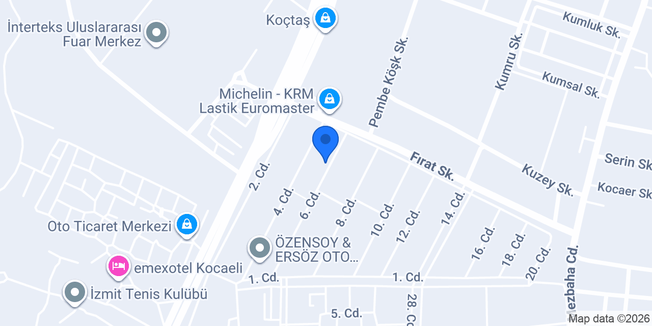 Bostancı Oto konumu
