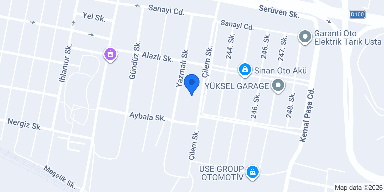 Birlik İstif Makinaları konumu