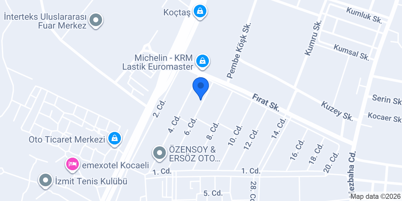 Özel Çavuş Renault Servisi konumu