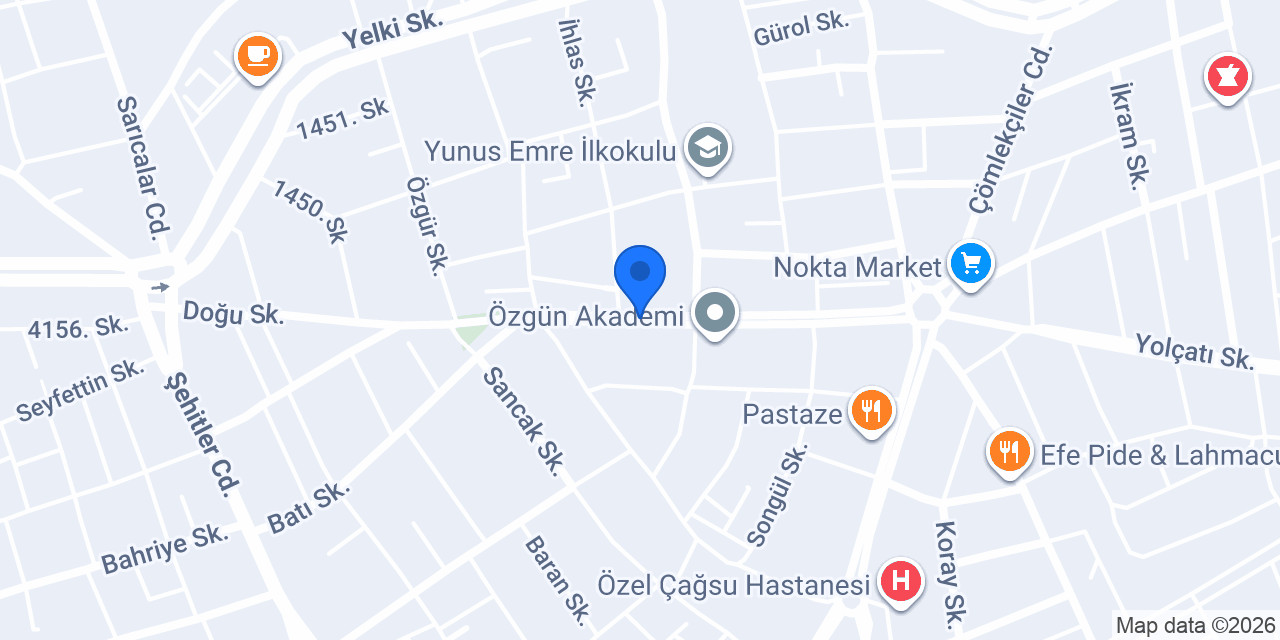MSF AUTO GARAGE konumu