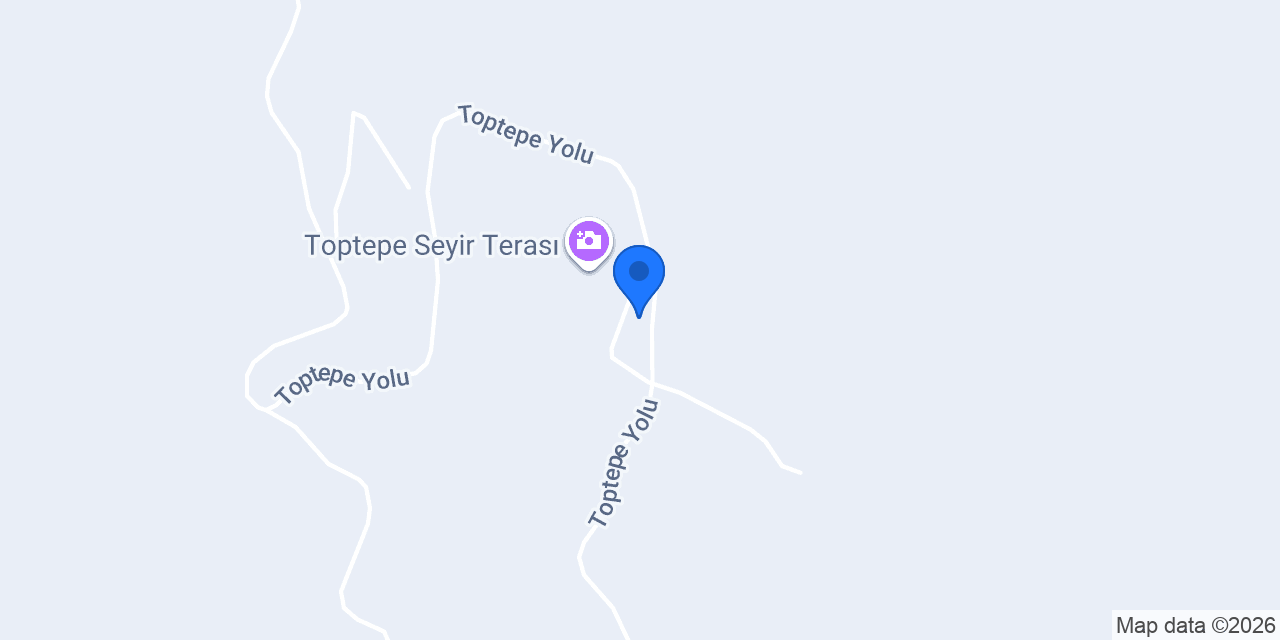 Toptepe Restoran konumu