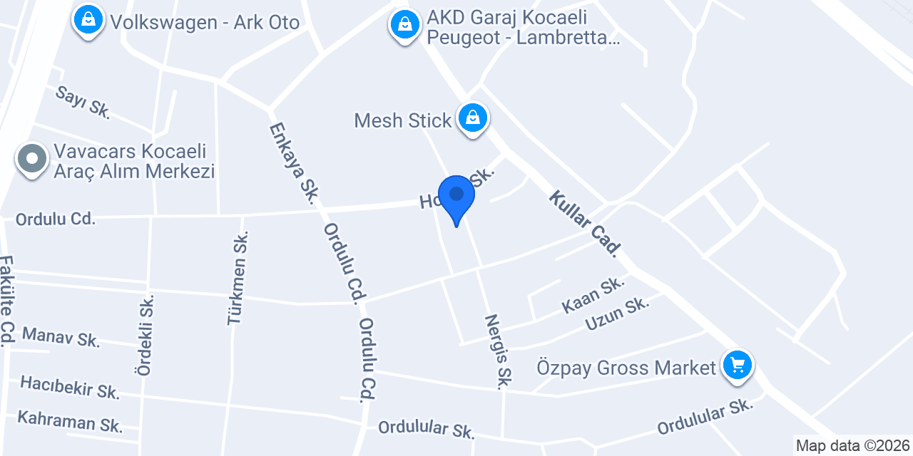 MARMARA OTOMASYON konumu