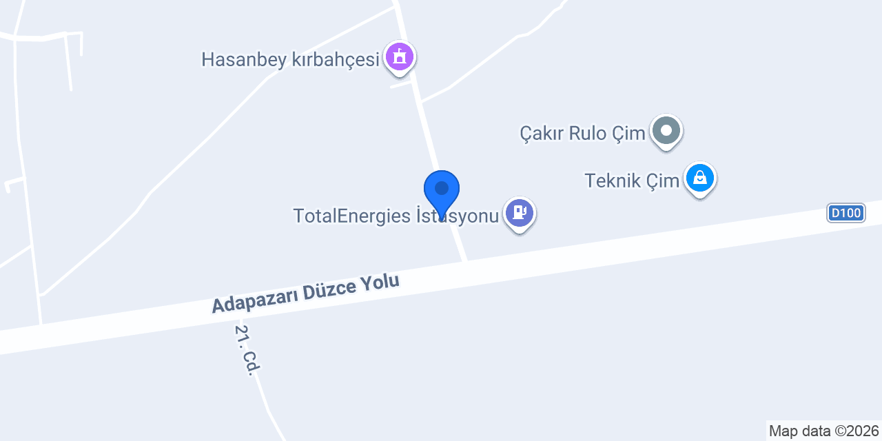Sakarya Prefabrik Yapım Merkezi konumu