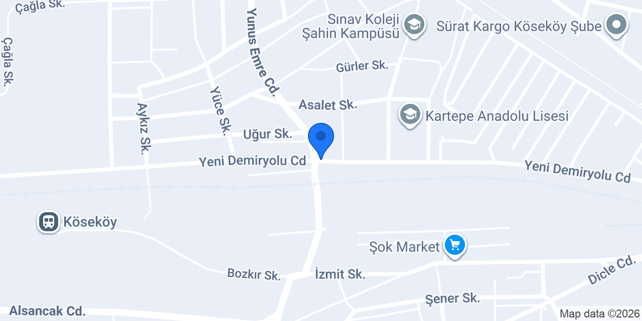 Göçmen Börekçisi konumu