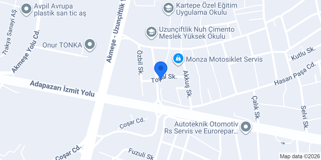 Yıldız Peyzaj konumu