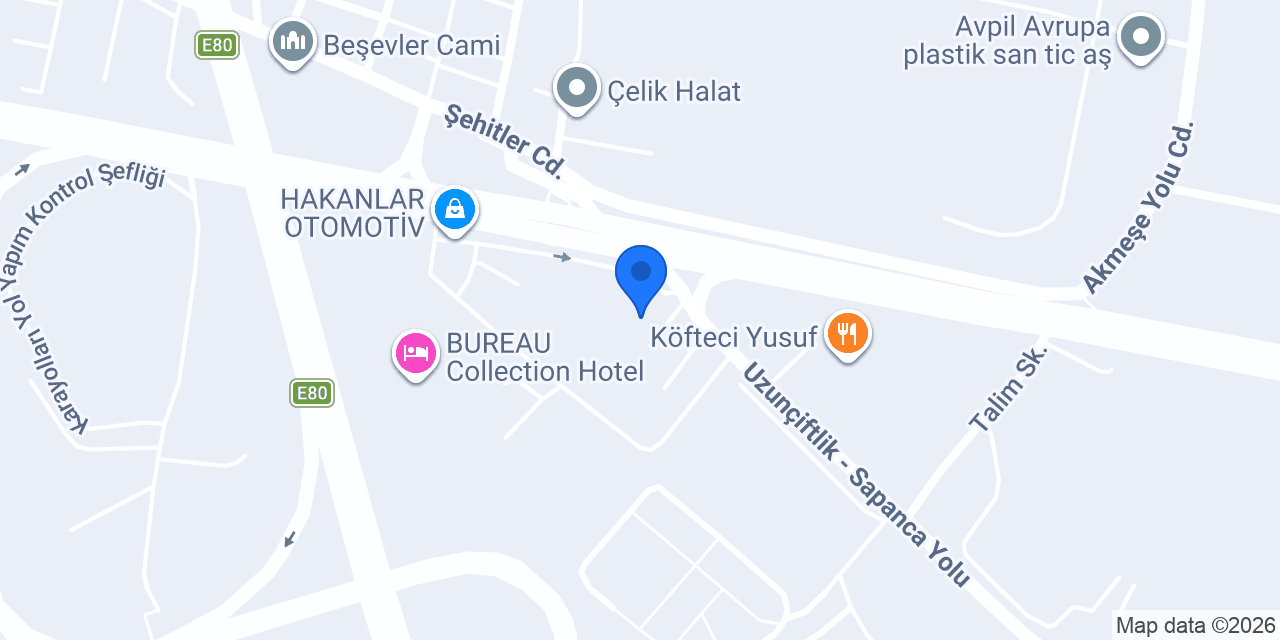 AKTAŞ İNŞAAT VE YAPI MALZEMELERİ - YAPI MARKET konumu