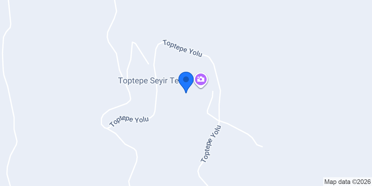 Toptepe Panorama Konaklama konumu
