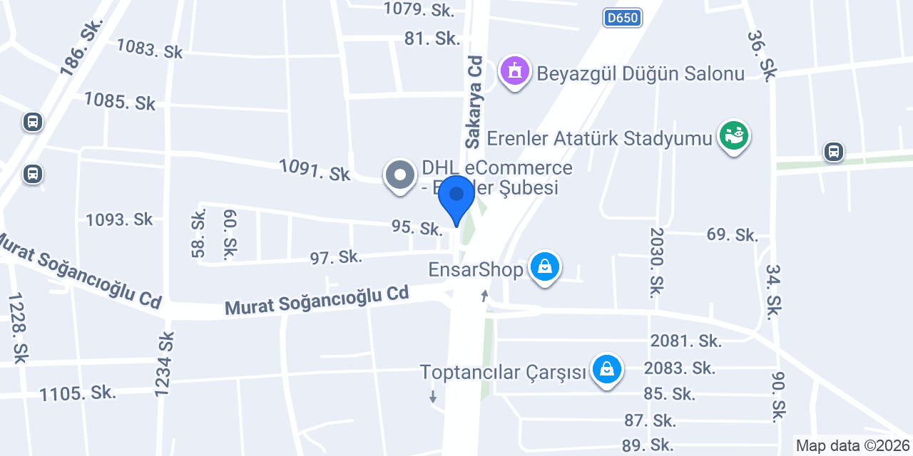ARTAN BMW YEDEK PARÇA konumu