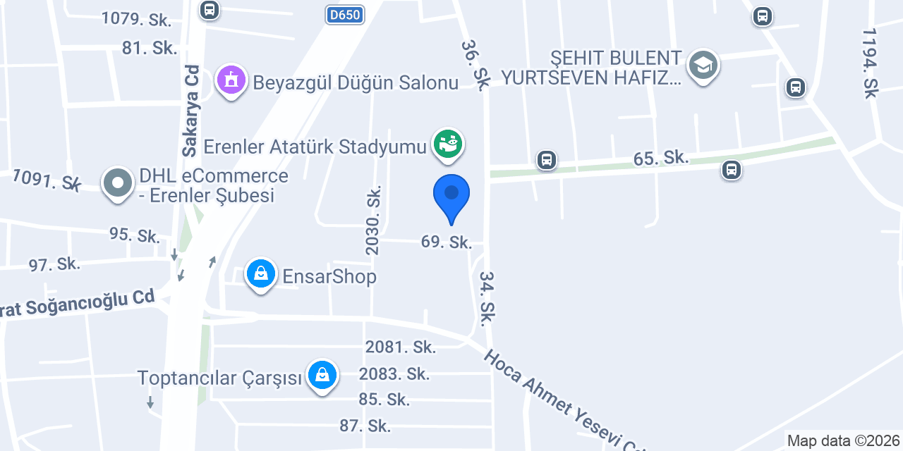 GÜVEN DÖKÜM konumu