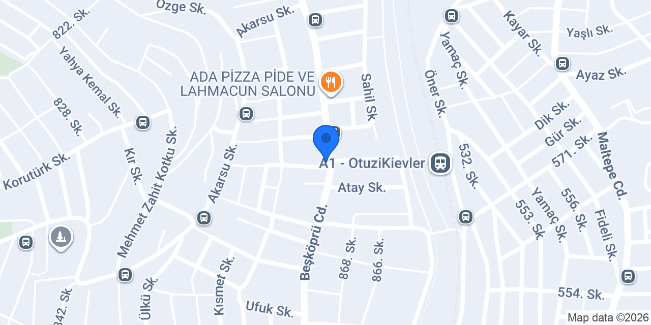 Aktay Çiçekçilik konumu