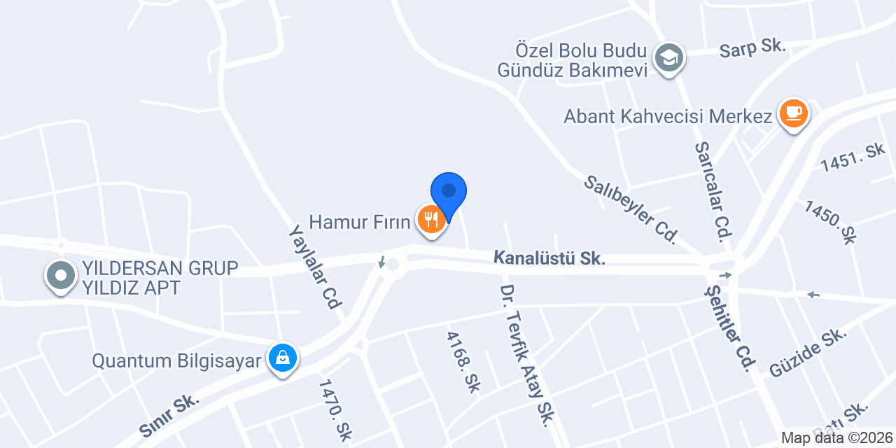 Toffy Coffee Kafe konumu
