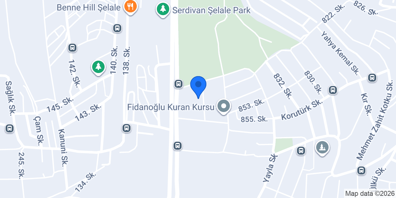 Akor Global Tedarik Ltd. Şti. konumu