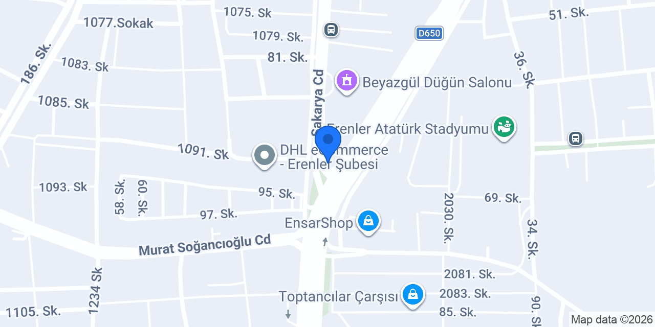 Garanti BBVA Erenler Şubesi konumu