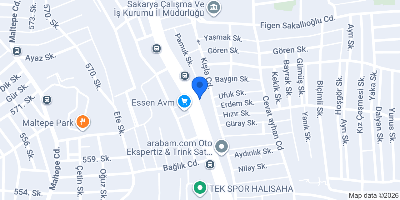 Vuralhan Auto Gallery konumu