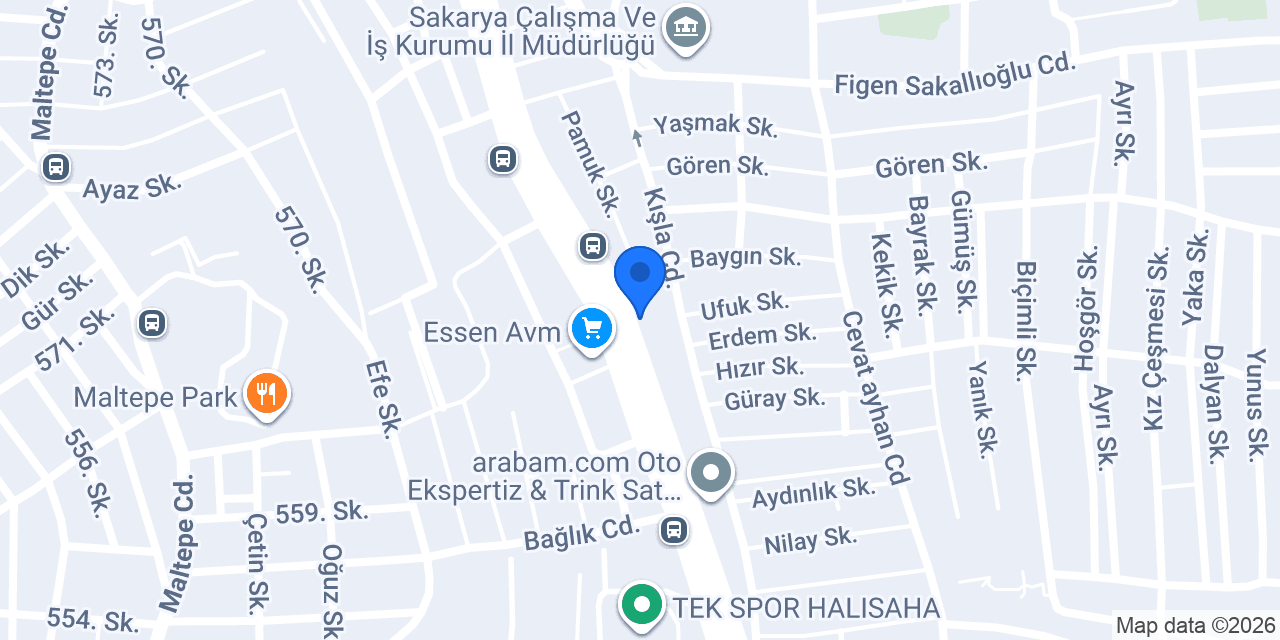 Sakarya54 Otomotiv konumu