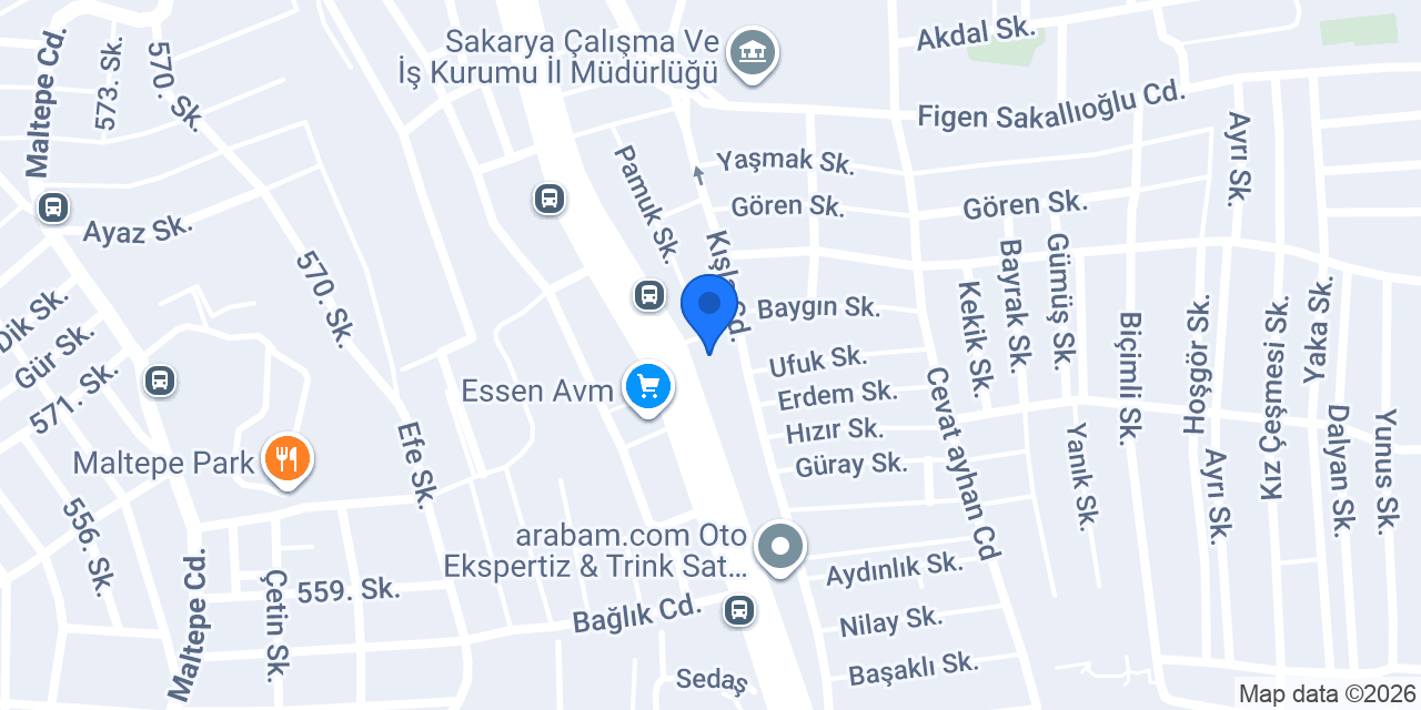 VİVACAR SAKARYA konumu