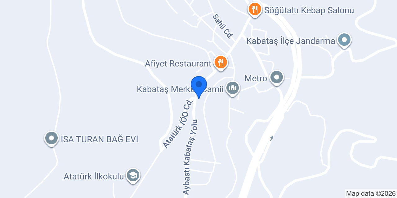 Merkez Eczanesi konumu