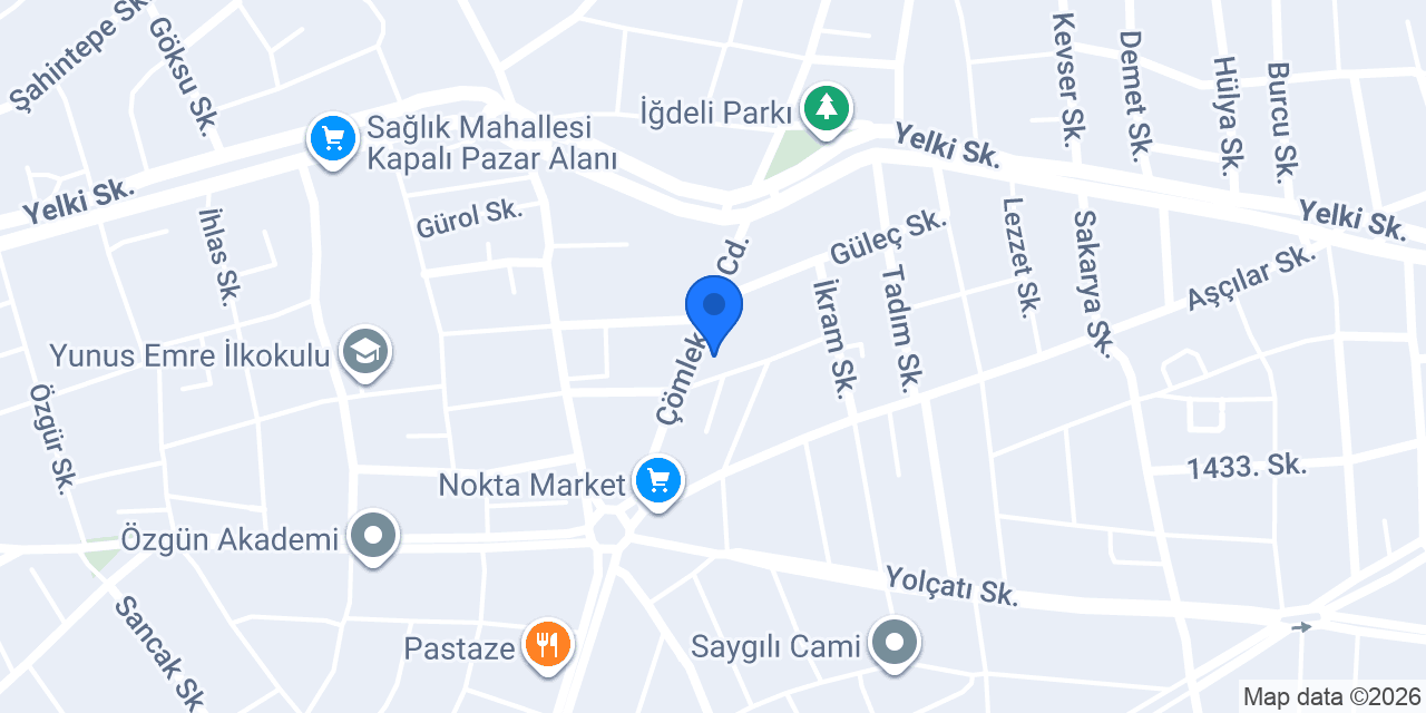 Damla Tekel konumu