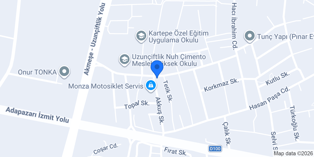 Mini koza kreş konumu
