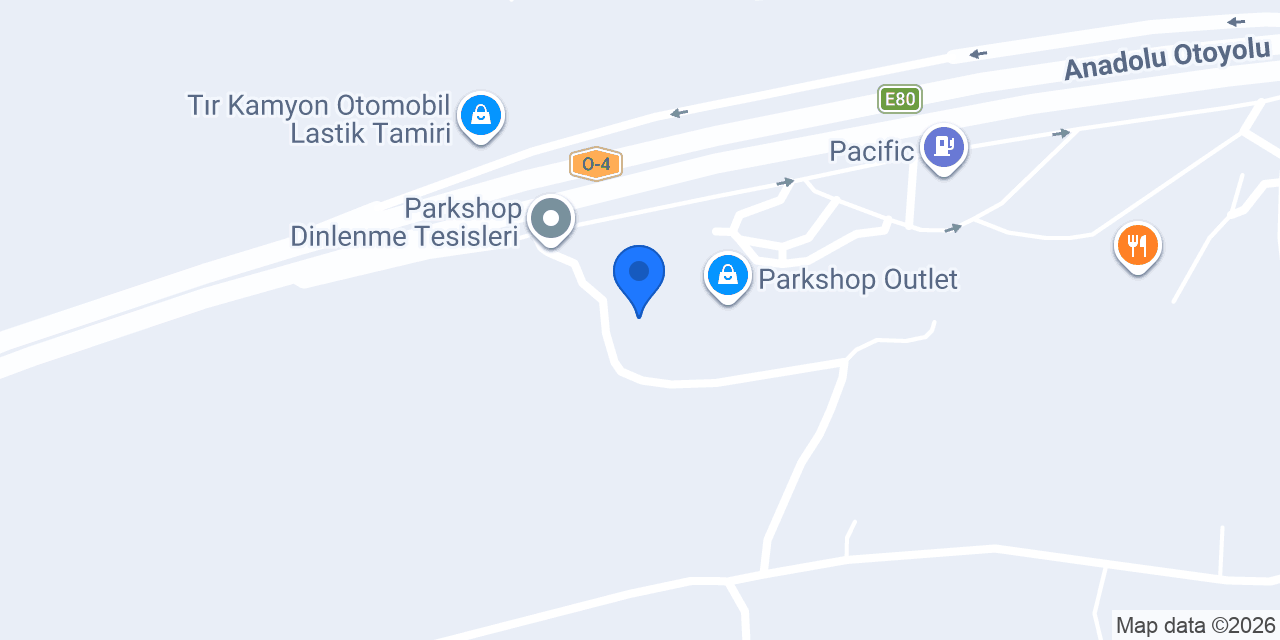 Hatemoğlu Parkshop Outlet konumu
