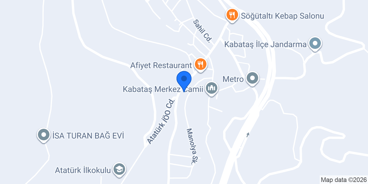 Turan kıraathanesi konumu