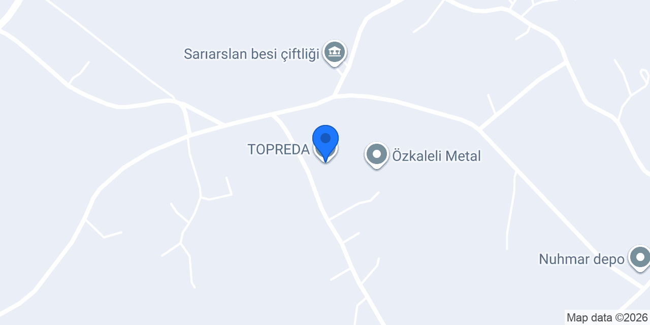 TOPREDA konumu