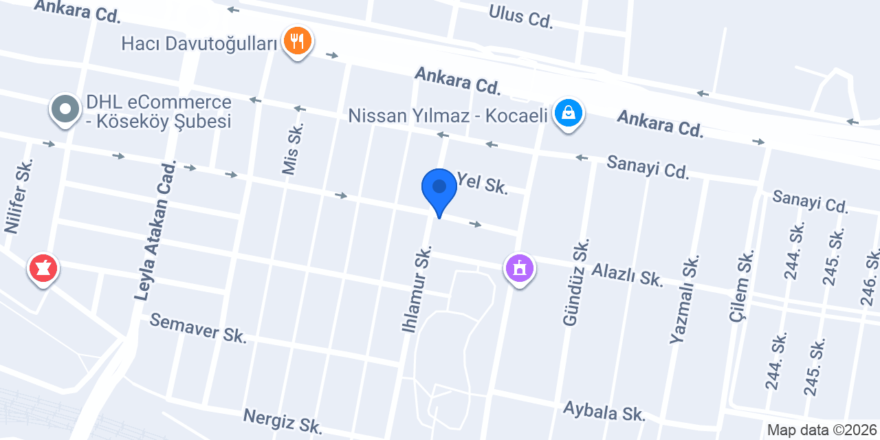 Parlak Ticaret konumu