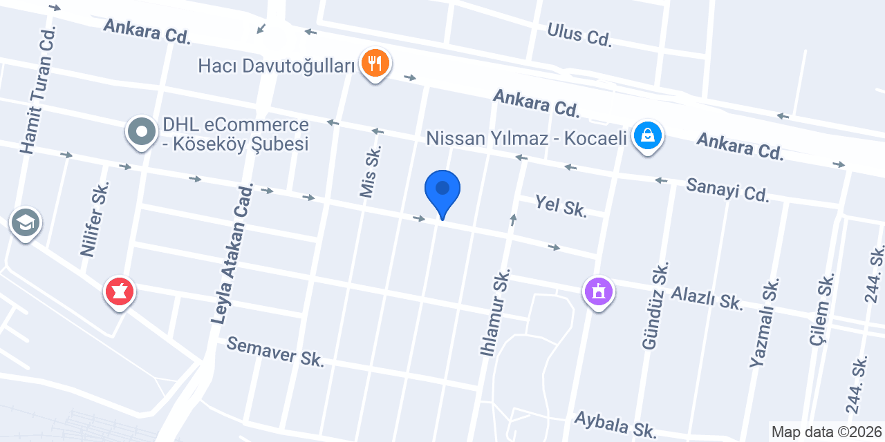 SANCAK CAFE konumu