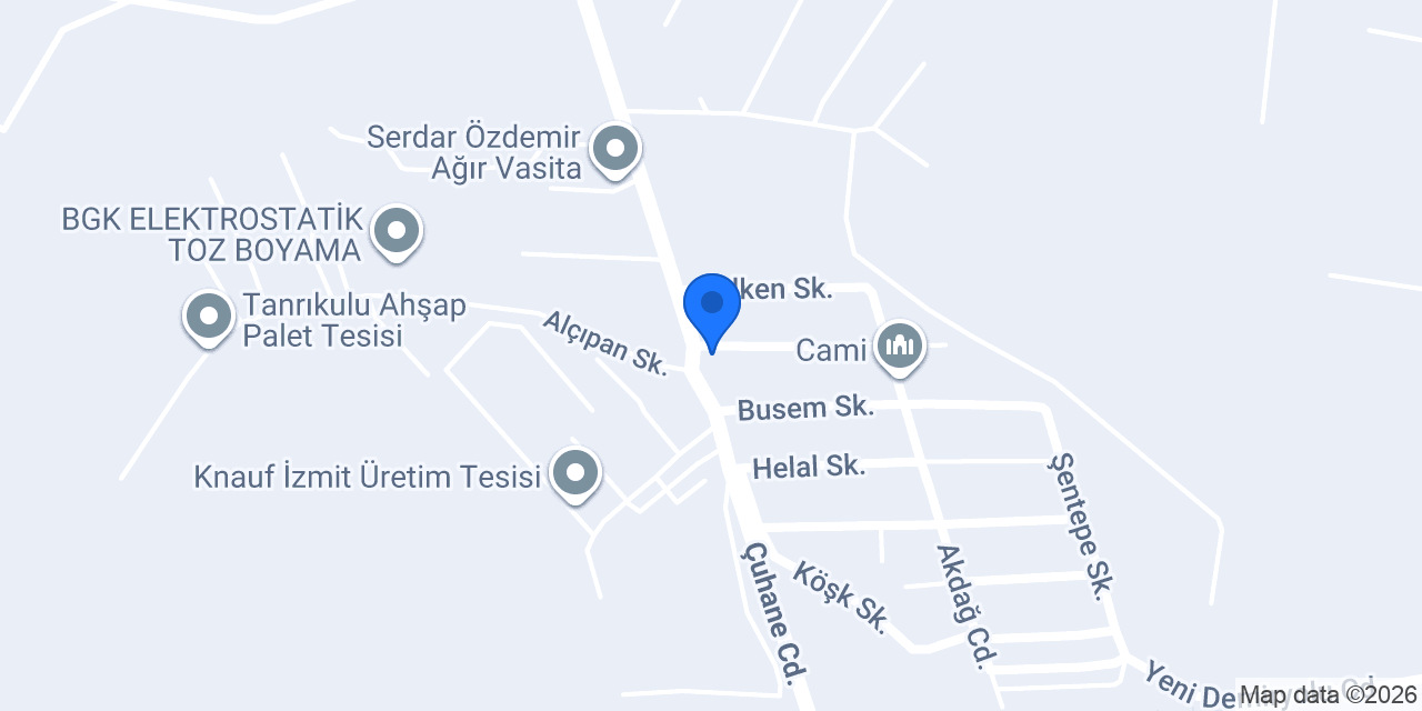 Vil Kauçuk konumu
