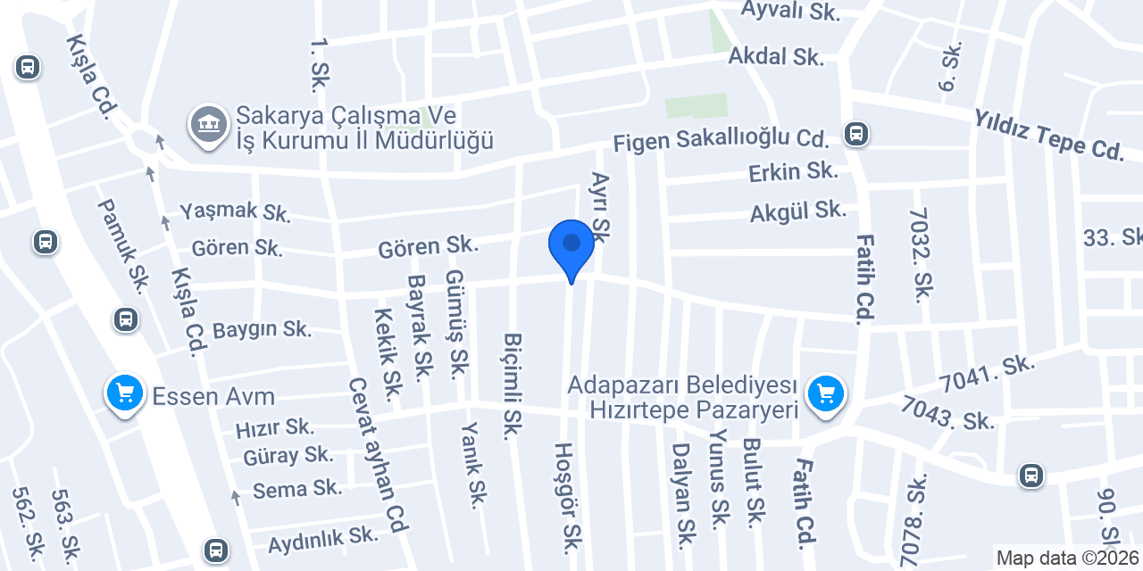 Fındıklı Erkek Öğrenci Yurdu konumu