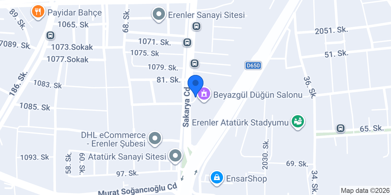 SHELL AKBİR ERENLER konumu