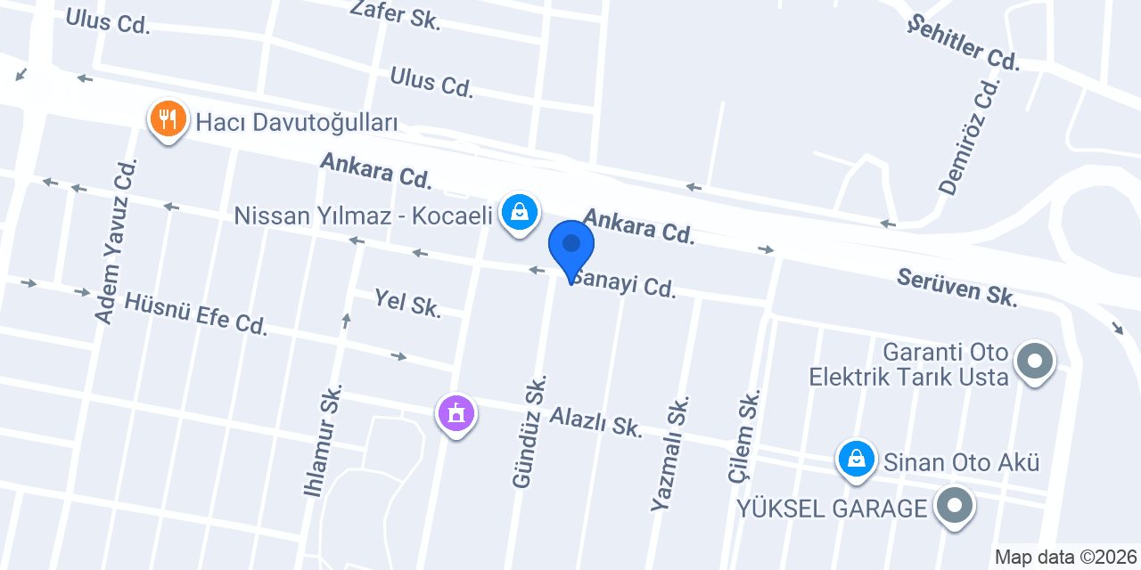 Halı Yıkama konumu