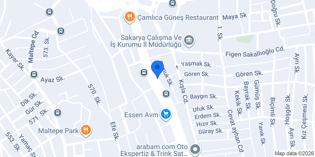 Yılkar Cam Balkon Sistemleri konumu