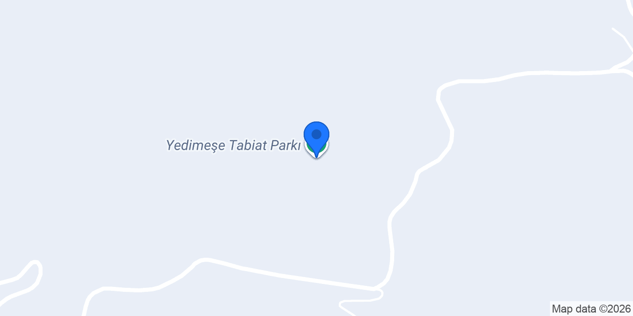 Yedimeşe Tabiat Parkı konumu