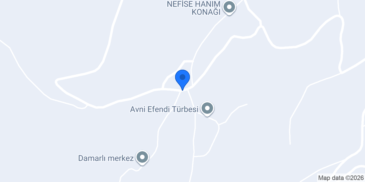 Damarlı Sağlık Ocağı konumu