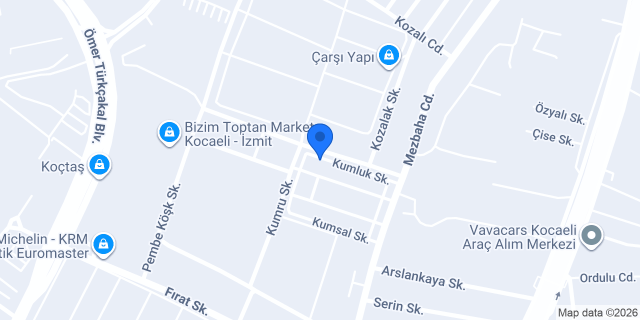 Can Oto Döşeme konumu