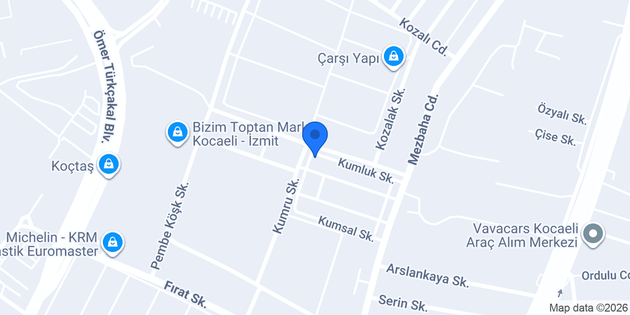 EREN OTOMOTİV konumu