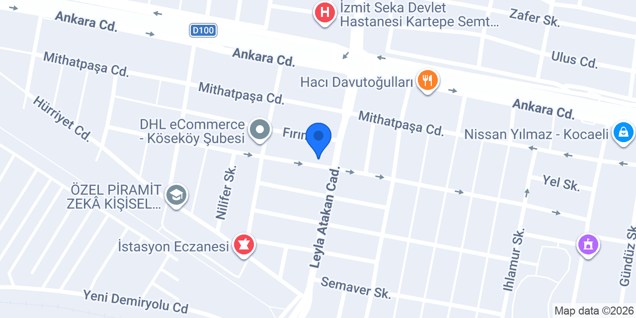 Necip Usta konumu