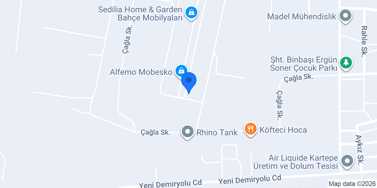 New Concept Mobilya & Aksesuar konumu