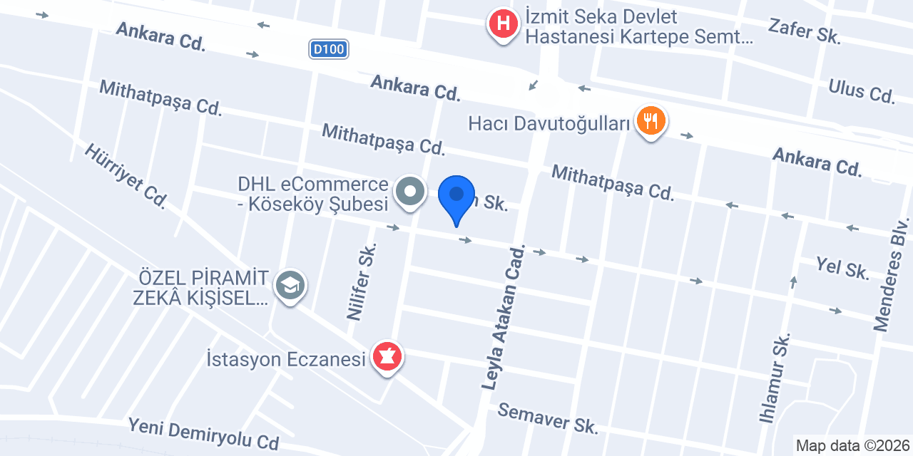 Kartepe Mühendislik konumu