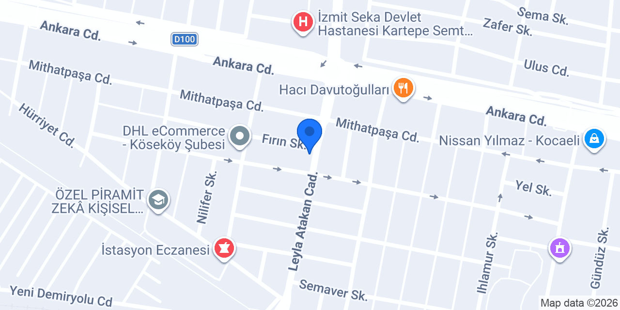 Asel Ticaret Anahtarcı konumu