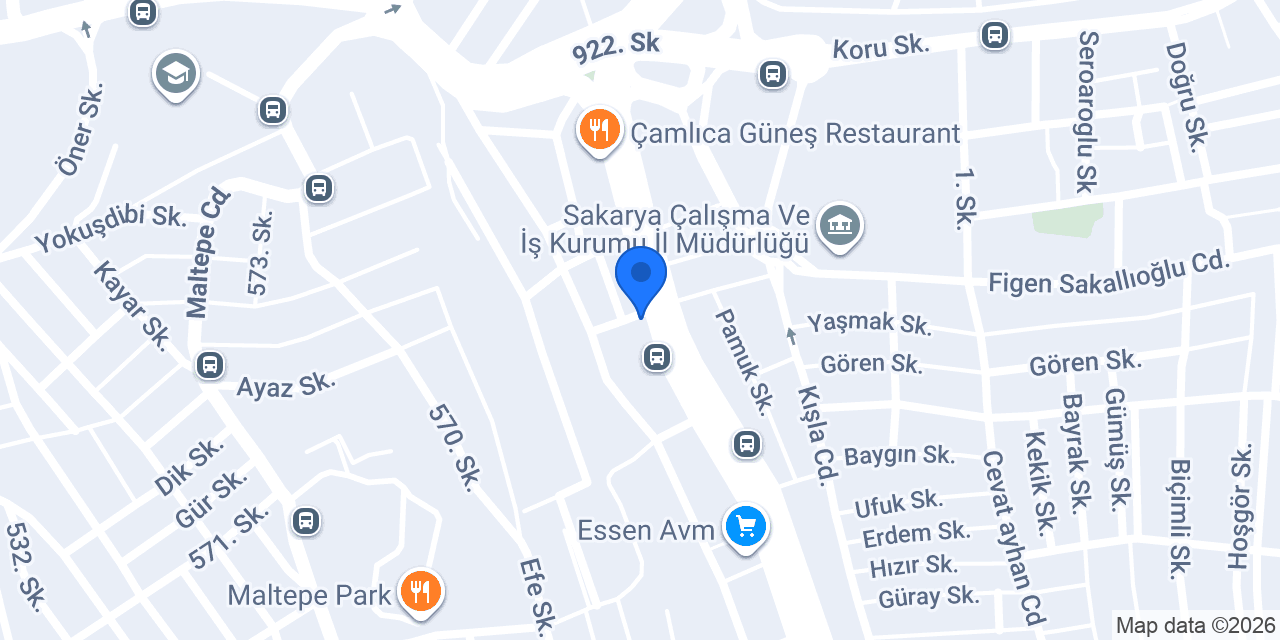 MOTOTEK AKSESUAR SAKARYA (CİHAN MOTOR) konumu