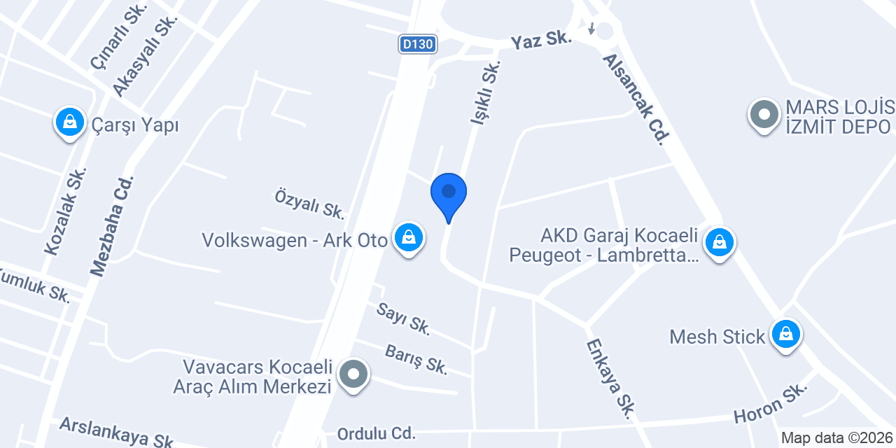 İZMİT İNCİ AUTO GARAGE konumu